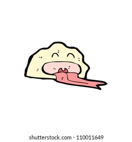 cartoon rock character