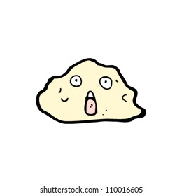 cartoon rock character
