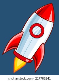 Cartoon Rocket