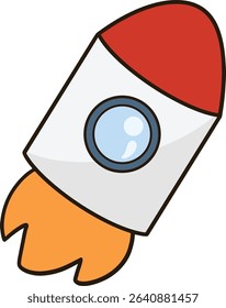 cartoon rocket ship clip art