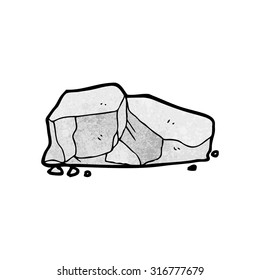 piedras de dibujos animados