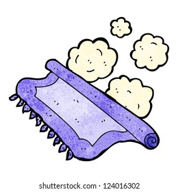 cartoon rolled carpet