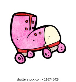 cartoon roller skate