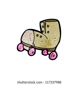 cartoon roller skate