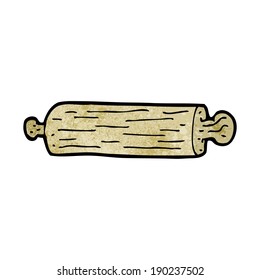cartoon rolling pin