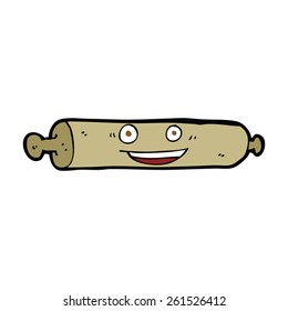 cartoon rolling pin