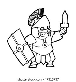 cartoon roman