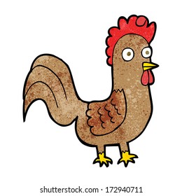 cartoon rooster