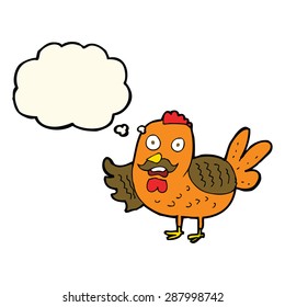 cartoon rooster