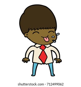 cartoon rude man