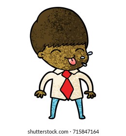 cartoon rude man