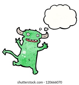 cartoon running imp cartoon running imp