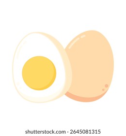 Gema de ovo salgada de desenhos animados pingando, ilustração vetorial e design. Vetor de gema de ovo.