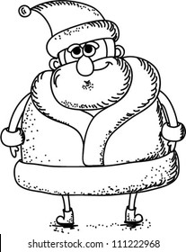 Cartoon Santa