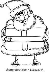 Cartoon Santa