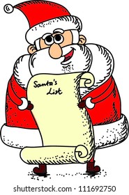 Cartoon Santa