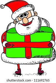 Cartoon Santa