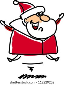 Cartoon Santa