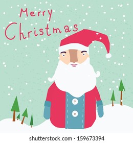 Cartoon Santa