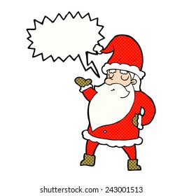Cartoon Santa