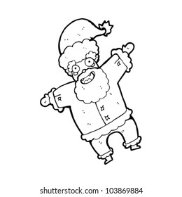 Cartoon Santa Claus