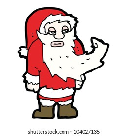 cartoon santa claus