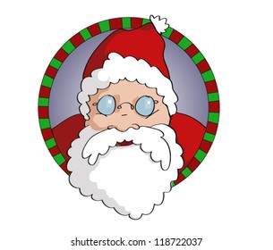 Cartoon Santa Claus