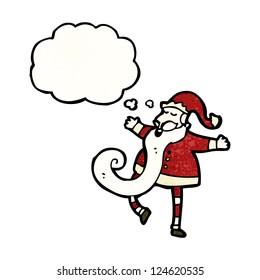cartoon santa claus