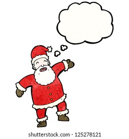 cartoon santa claus