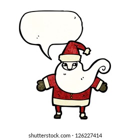 caricatura santa claus