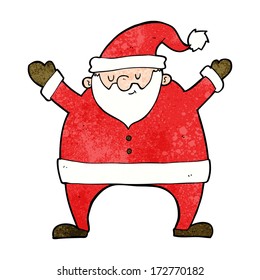 cartoon santa claus