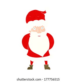 cartoon santa claus