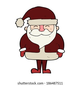 cartoon santa claus
