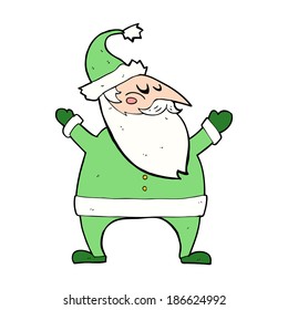 caricatura santa claus