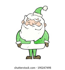 caricatura santa claus