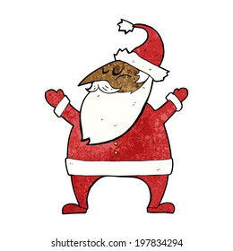 cartoon santa claus