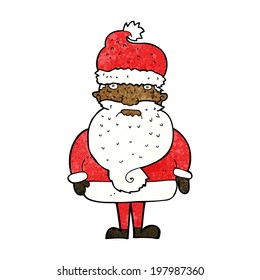 caricatura santa claus