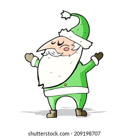 cartoon santa claus
