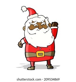 cartoon santa claus