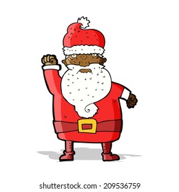 Cartoon Santa Claus