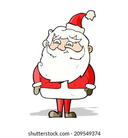 cartoon santa claus