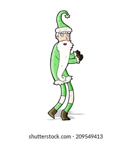 caricatura santa claus