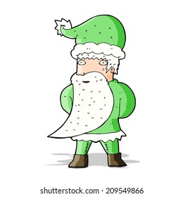 caricatura santa claus