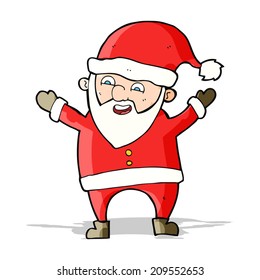 caricatura santa claus