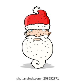 cartoon santa claus