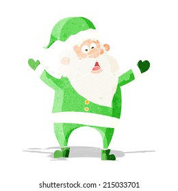 cartoon santa claus