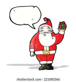 cartoon santa claus
