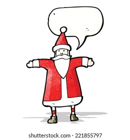 caricatura santa claus