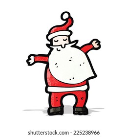 cartoon santa claus