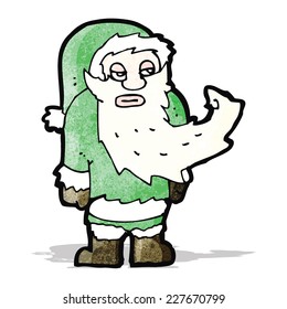 cartoon santa claus